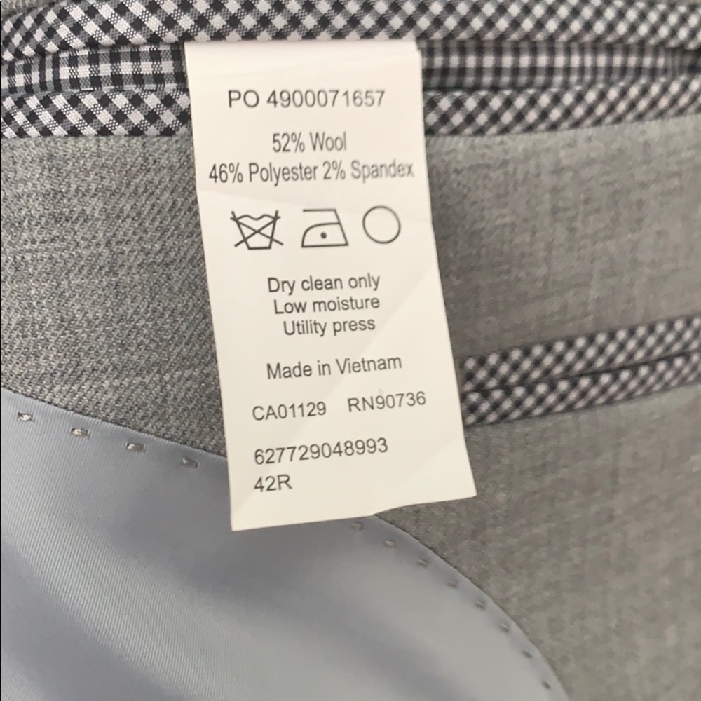 Gray Chaps Suit - image 3